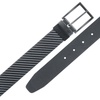 Nike Men’s Classic Reversible Belt(Black Cf Texture/Black)