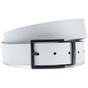 Nike Men’s Classic Reversible Belt(Black Cf Texture/White)