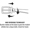 Nike Men’s Classic Reversible Belt(Black/Brown Pebble)