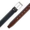 Nike Men’s Classic Reversible Belt(Black/Brown Pebble Grain)