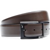 Nike Men’s Classic Reversible Belt(Black/Brown Smooth Grain)