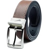 Nike Men’s Classic Reversible Belt(Brown/Black Double Stitch)