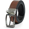 Nike Men’s Classic Reversible Belt(Tan/Black Perf)
