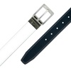 Nike Men’s Classic Reversible Belt(White/Black Double Stitch)