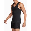 Nike Men’s Essential Cotton Stretch Tank Undershirts (2-Pack)(Black/Black)