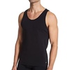 Nike Men’s Essential Cotton Stretch Tank Undershirts (2-Pack)(Black/Black)