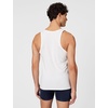 Nike Men’s Essential Cotton Stretch Tank Undershirts (2-Pack)(White/White)