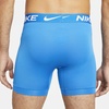 Nike Men’s Essential Micro Stretch Boxer Brief Underwear (3-Pack)(Photo Blue/ Dark Grey/ Black)