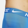 Nike Men’s Essential Micro Stretch Boxer Brief Underwear (3-Pack)(Photo Blue/ Dark Grey/ Black)