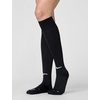 Nike Unisex Adult Baseball Softball Over-The-Calf Socks (2 Pairs) | Mens and Womens(Black/White)