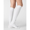 Nike Unisex Adult Baseball Softball Over-The-Calf Socks (2 Pairs) | Mens and Womens(White/Black)