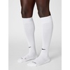 Nike Unisex Adult Baseball Softball Over-The-Calf Socks (2 Pairs) | Mens and Womens(White/Black)