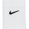 Nike Unisex Adult Everyday Plus M Crew (6 Pairs)(White/Black)