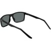 Nike Unisex Fire Large Polarized Rectangular Sunglasses(Black / Polar Green)