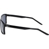 Nike Unisex Fire Large Polarized Rectangular Sunglasses(Black/Polar Silver Flash)