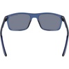 Nike Unisex Fire Large Polarized Rectangular Sunglasses(Matte Mystic Navy/Polar Silver)