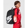 Nike Unisex Kids’ Classics Elemental Backpack (20L) | Boys and Girls(Black/Orange/White)
