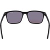 Nike Unisex Rave Polarized Square Sunglasses(Black / Polar Blue Mirror)