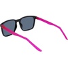 Nike Unisex Rave Polarized Square Sunglasses(Black/Polar Pink Flash)