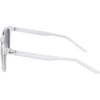 Nike Unisex Rave Polarized Square Sunglasses(Clear/Polar Green)