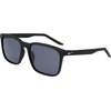 Nike Unisex Rave Polarized Square Sunglasses(Matte Black/Polar Grey)
