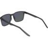 Nike Unisex Rave Polarized Square Sunglasses(Matte Smoke Grey /Polar Purple)