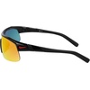 Nike Unisex Show X1 Rectangular Sunglasses(Black / Red Mirror)