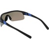 Nike Unisex Show X1 Rectangular Sunglasses(Matte Black / Blue Mirror)