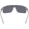 Nike Unisex Show X1 Rectangular Sunglasses(Shiny Wolf Grey/Blue Mirror)