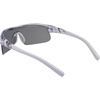 Nike Unisex Show X1 Rectangular Sunglasses(Shiny Wolf Grey/Blue Mirror)