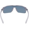 Nike Unisex Show X1 Rectangular Sunglasses(Shiny Wolf Grey/Orange Mirror)
