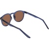 Nike Unisex Swerve Polarized Round Sunglasses(Blue Void / Polar Brown)