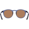 Nike Unisex Swerve Polarized Round Sunglasses(Blue Void / Polar Brown)