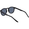 Nike Unisex Swerve Polarized Round Sunglasses(Matte Black/Polar Grey)