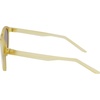 Nike Unisex Swerve Polarized Round Sunglasses(Matte Team Gold/Polar Brown)