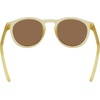 Nike Unisex Swerve Polarized Round Sunglasses(Matte Team Gold/Polar Brown)