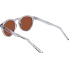 Nike Unisex Swerve Polarized Round Sunglasses(Wolf Grey / Polar Green Mirror)