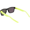 Nike mens Livefree Classic Rectangular Sunglasses(Matte Gridiron / Green Mirror)