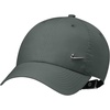 Nike Adult Dri-FIT Club Unstructured Metal Swoosh Cap Hat | Mens and Womens(Camo Green/Metallic Silver)