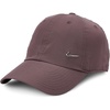 Nike Adult Dri-FIT Club Unstructured Metal Swoosh Cap Hat | Mens and Womens(Tattoo/Metallic Silver)