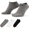 Nike Everyday Lightweight Training No-Show Socks (3-Packs) | Mens & Womens(Multicolor)