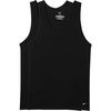 Nike Men’s All Day Cotton Stretch Tank Undershirts (2-Pack)(Black)