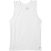 Nike Men’s All Day Cotton Stretch Tank Undershirts (2-Pack)(White)