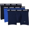 Nike Men’s All Day Cotton Stretch Trunk W/Fly Underwear (3-Pack)(Obsidian/Game Royal/Black)