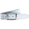 Nike Men’s Classic Reversible Belt(White/Black Double Stitch)