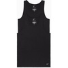 Nike Men’s Essential Cotton Stretch Tank Undershirts (2-Pack)(Black/Black)