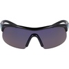Nike Unisex Show X1 Rectangular Sunglasses(Black/Blue Mirror)