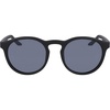 Nike Unisex Swerve Polarized Round Sunglasses(Matte Black/Polar Grey)