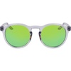 Nike Unisex Swerve Polarized Round Sunglasses(Wolf Grey / Polar Green Mirror)