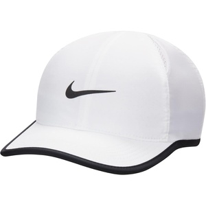 Nike Kids’ Dri-fit Club Unstructured Featherlight Cap(White/Black/Black)